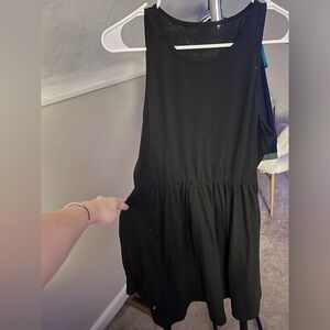 SHEIN Black Sleeveless Dress